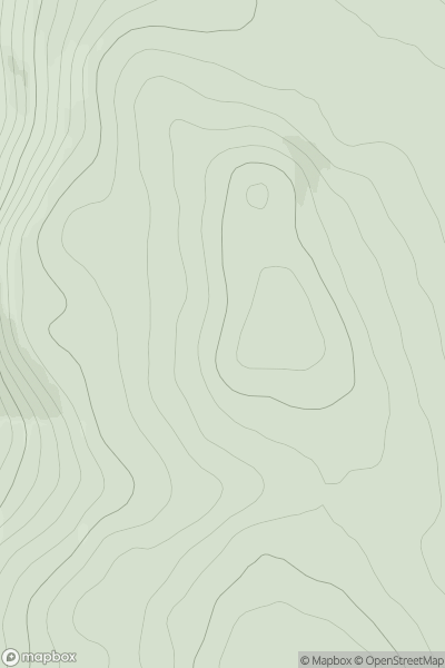Thumbnail image for Leathad Mor [Loch Maree to Loch Broom] showing contour plot for surrounding peak
